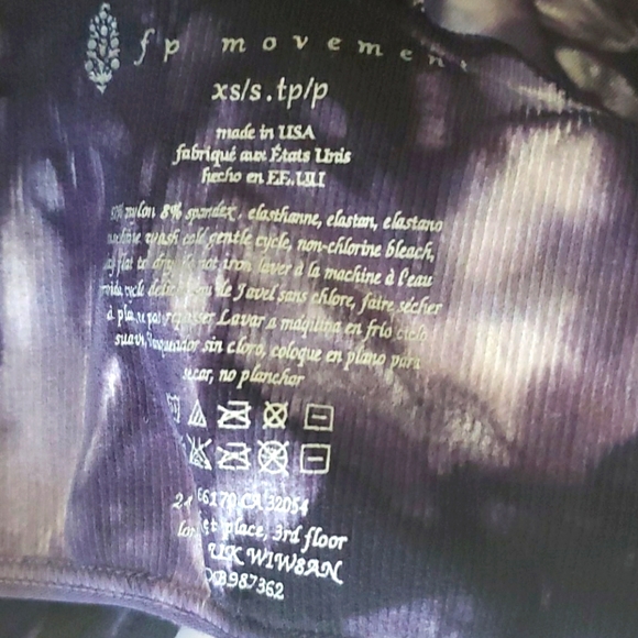 🆕️  Free People On The Radar Bra Tie Dye OB98736 - Picture 6 of 8